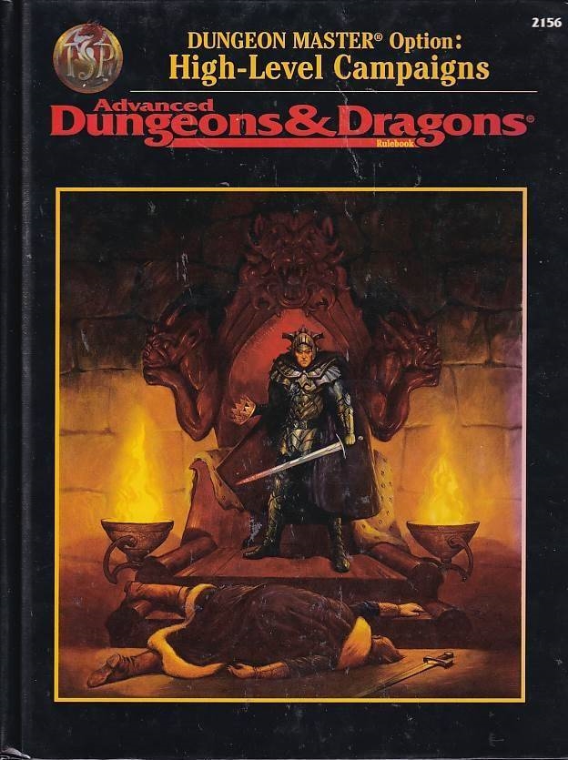 Advanced Dungeons & Dragons - Dungeon Master Options - High Level ...